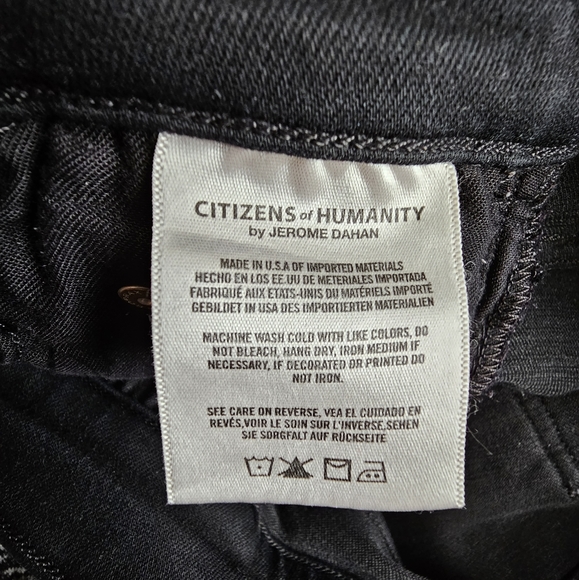 Citizens of Humanity Rocket High Rise Skinny Jean size 27, black - Picture 10 of 13